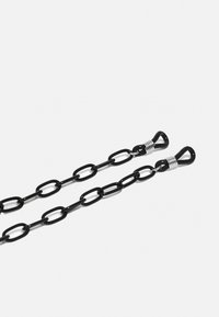 Urban Classics KARPHATOS WITH CHAIN - Sluneční brýle - gunmetal/black