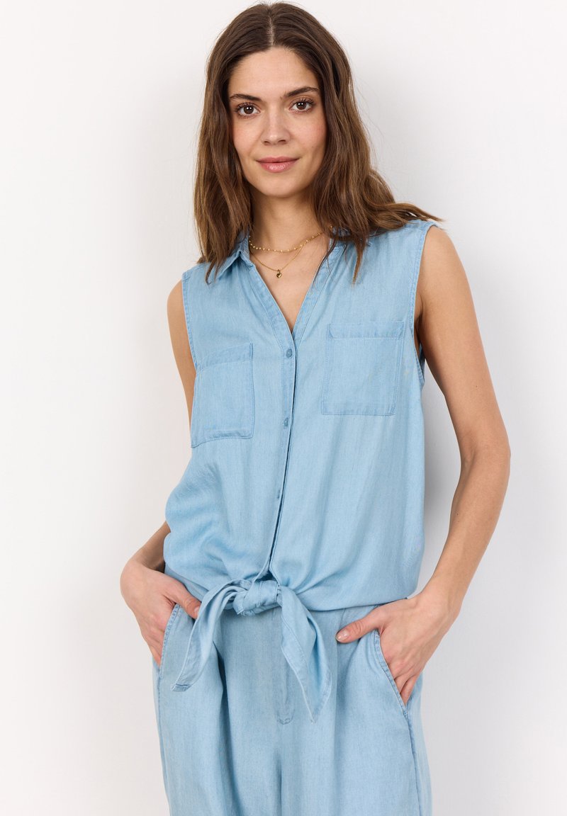 Soyaconcept LIV - Top - light blue denim