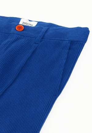PLEATED - Trousers - blue