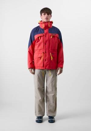 MERA PEAK JACKET UNISEX - Regenjas - carmine/dusk/amber