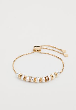 BR PAVE RONDELLE SLIDER - Narukvica - silver-coloured/gold-coloured