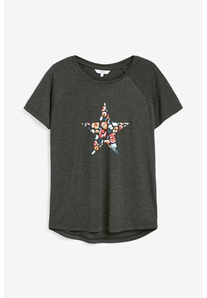 T-shirt con stampa - light grey
