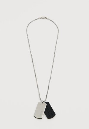 DEVON UNISEX - Collier - silver-coloured/black