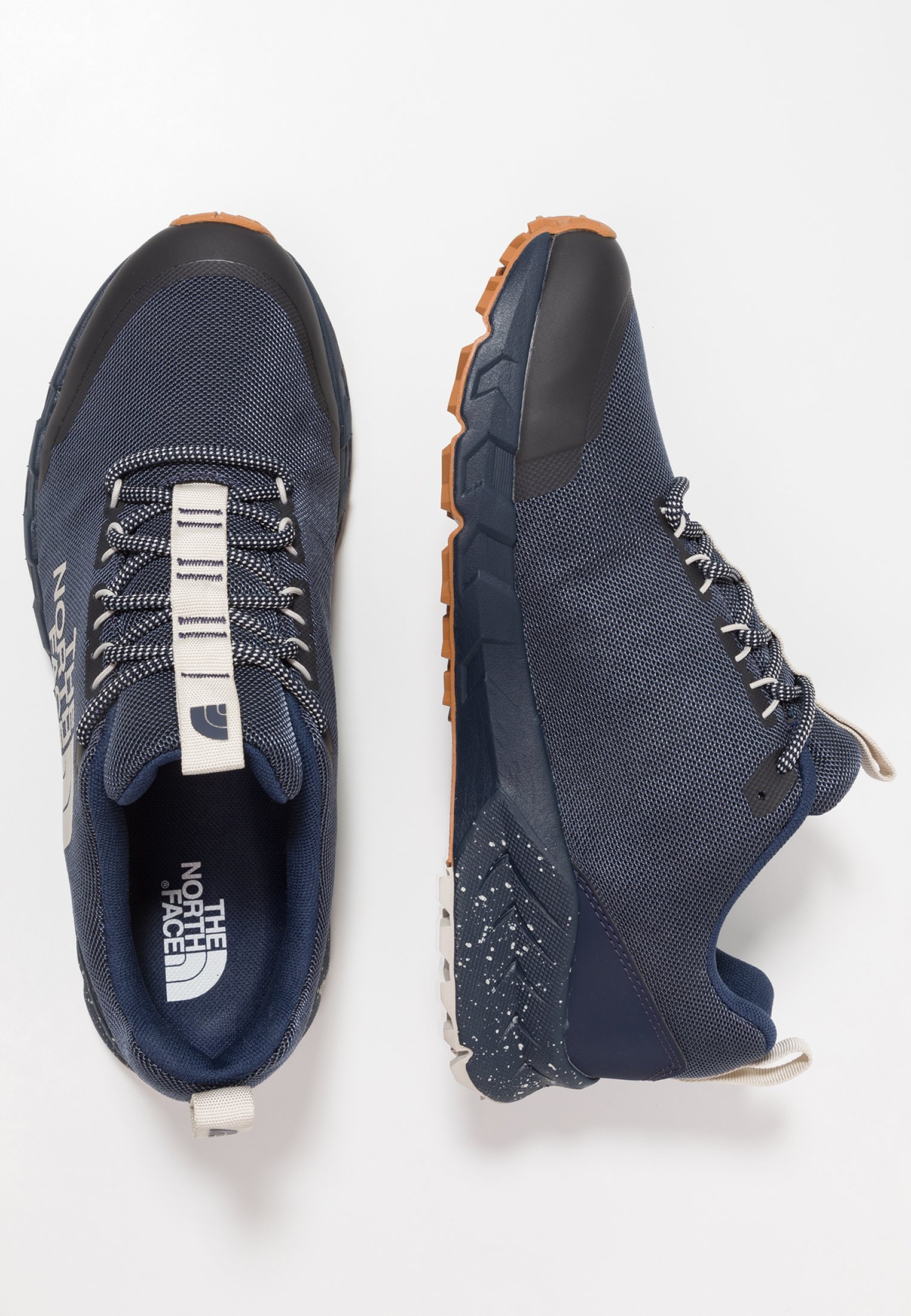 The North Face SPREVA Joggesko mood indigomoonbeam The North Face SPREVA SPACE Joggesko white Zalando.no