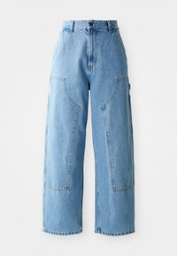 BRANDON DOUBLE KNEE PANT  - Relaxed fit jeans - blue stone bleached