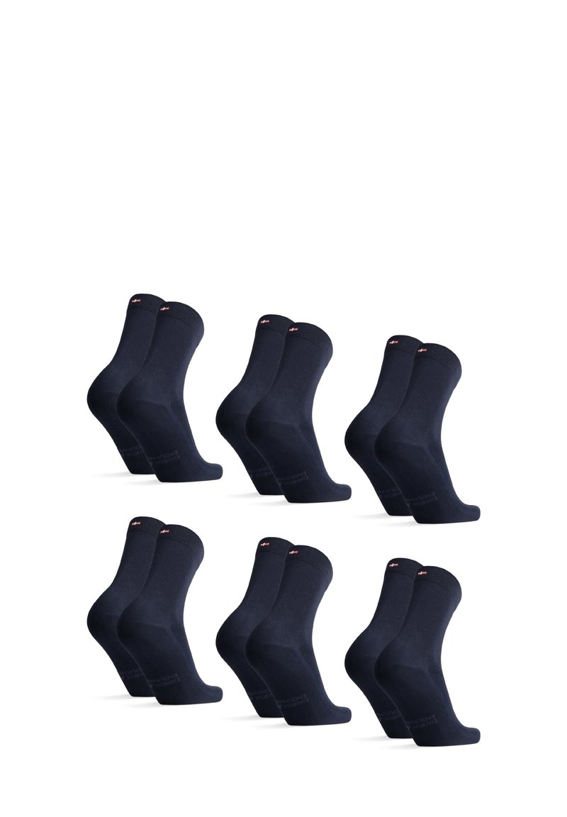 Danish Endurance BAMBOO CREW 6-PACK - Socken - navy/blau - Zalando.at