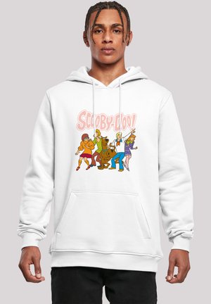 F4NT4STIC SCOOBY DOO CLASSIC GROUP - Džemperis su gobtuvu - white