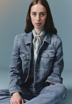 JACKET - Denimová bunda - blue denim