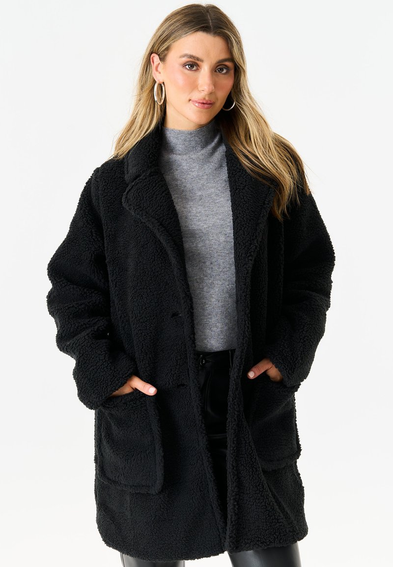 GINI LONDON LONGLINE - Winter coat - schwarz