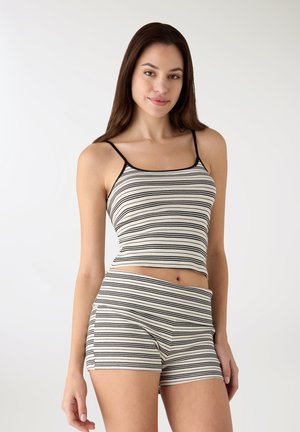 A RIGHE CON SPALLINE SOTTILI - Top - var avorio