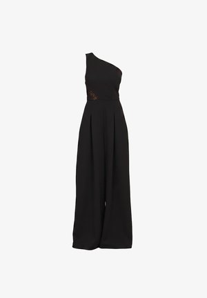 WAL G., NOOR ONE SHOULDER JUMPSUIT - Ολόσωμη φόρμα - black