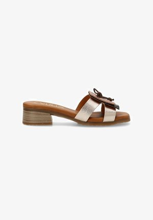 Luna Collection, Sandalias planas - multi gold