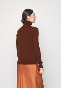 GANT ROLLNECK - Camisola - cocoa bean