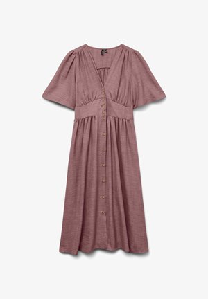 Vero Moda Curve VMCMELANEY MIDI - Vestido camisero - nostalgia rose