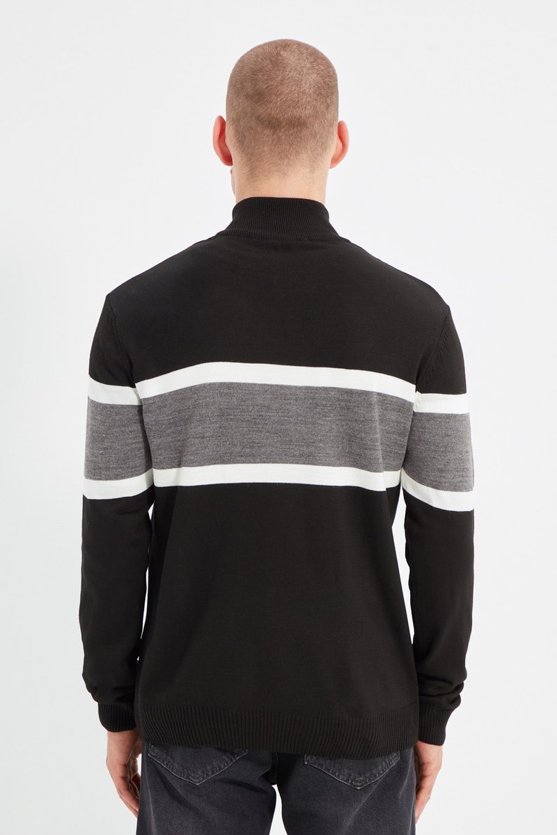 Herren Strickjacken | Trendyol Strickpullover black/schwarz - SE94765 Herren Strickjacken | Trendyol Strickpullover black/schwarz - SE94765