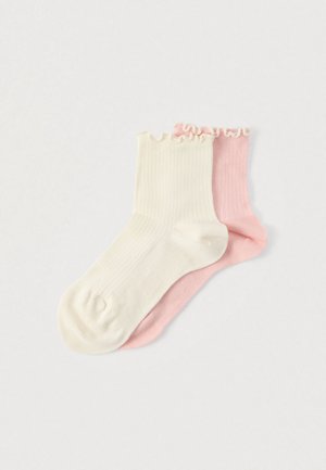 FANCY ANKLE 2 PACK - Κάλτσες - rose ballerine/ivoire