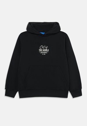 JONAS HOOD BOXY FIT - Mikina s kapucňou - black