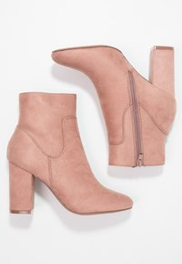 ONLY SHOES Botines de tacón - light pink