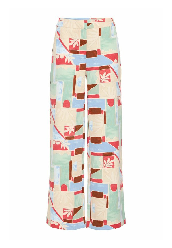 IHKATE - Trousers - multi tile aop4