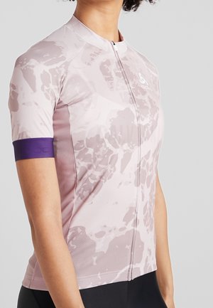 T-shirt med print - purple