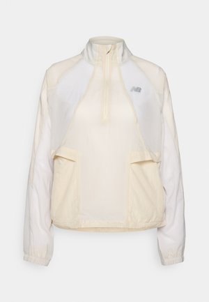 New Balance BETTER RUN WATER RESISTANT JACKET - Windbreaker - linen
