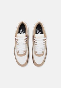 Nike Sportswear AIR MAX 90 - Trainers - summit white/black/light orewood brown/cacao wow/white