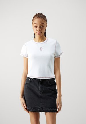 Pieces PCBRANDY BABY TEE - Tricou cu imprimeu - black