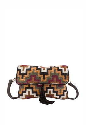 AURA - Olkalaukku - black multicolor