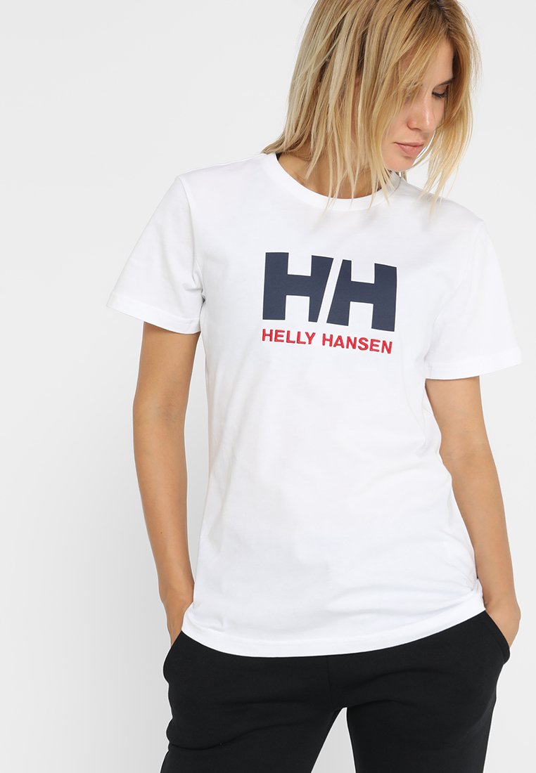 Helly Hansen - LOGO - T-shirt print - white, Vergroten