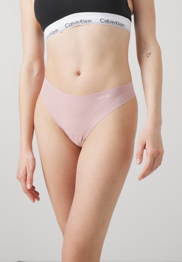 THONG INVISIBLES COTTON - Thong - beige4