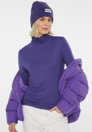 SENSES.THE LABEL, SENSES.THE LABEL LONGSLEEVE MIT TURTLENECK - Long sleeved top - purple