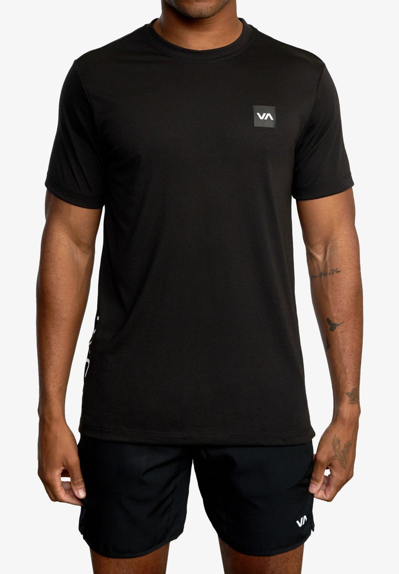 RVCA Printtipaita - black