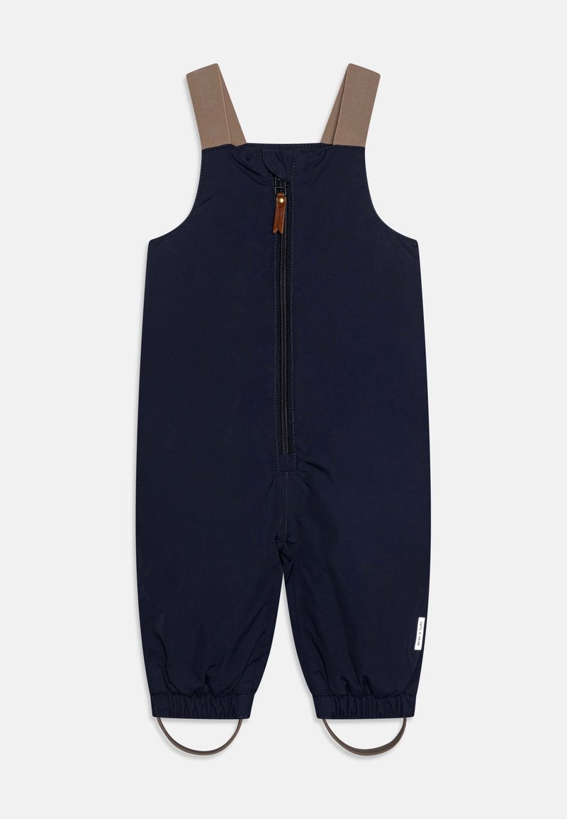 MINI A TURE BABY WALENTY SNOW PANTS UNISEX - Täckbyxor - blue nights