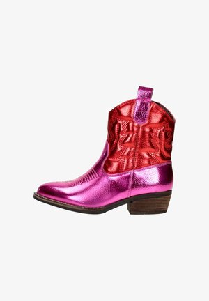 SUB55 Cowboy-/Bikerlaarsjes - roze