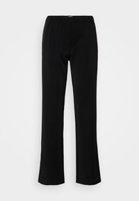 HOYS STRAIGHT PANTS  - Bukse - black