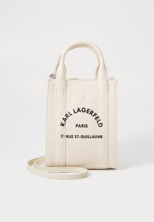 SQUARE SMALL TOTE - Håndtasker - natural