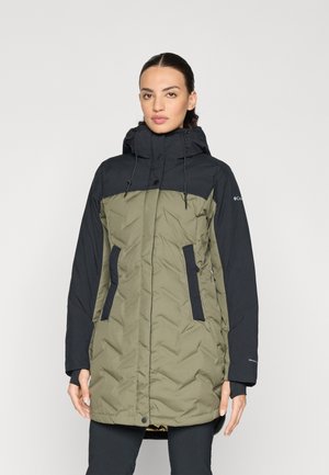MOUNTAIN CROO™JACKET - Manteau en duvet - stone green/black