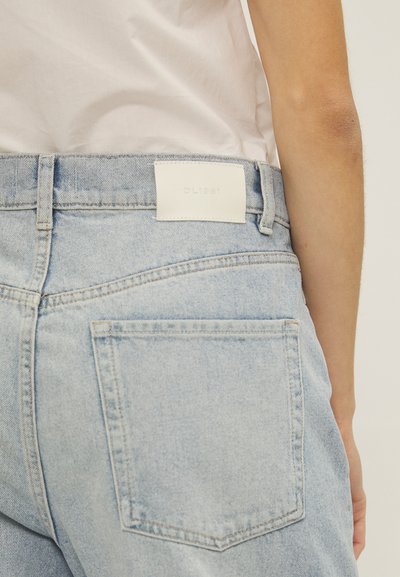 DL1961 TAYLOR BARREL ULTRA HIGH RISE CROP - Jeans baggy - vintage light