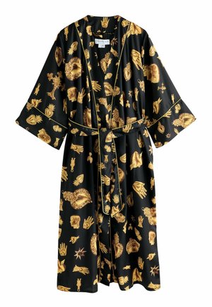 REGULAR FIT - CHARM ROBE - Hommikumantel - black gold-coloured