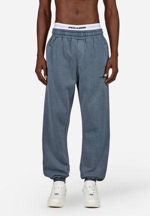 LOGO JOGGER - Donji dijelovi trenirke - vintage shadow blue