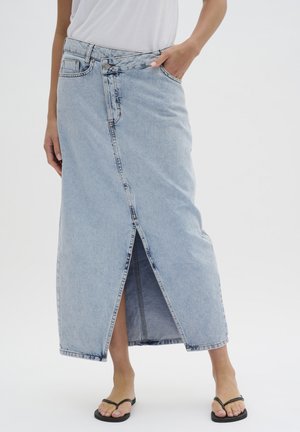 MWLOUIS  - Omlottkjol - light blue retro wash