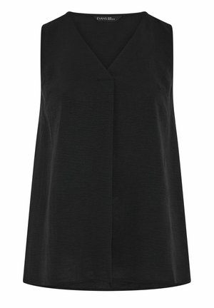 Evans, PLUS SIZE VESTS & CAMIS. - Bluse - black