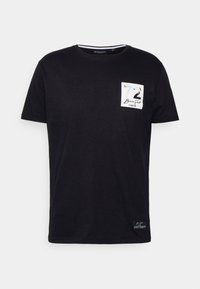 T-shirt estampada - jet black