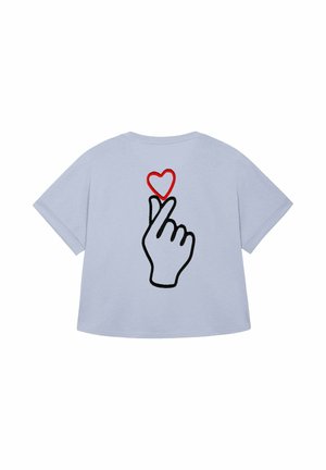 SARANGHAEBACK BACK PRINT  - T-shirt print - light blue