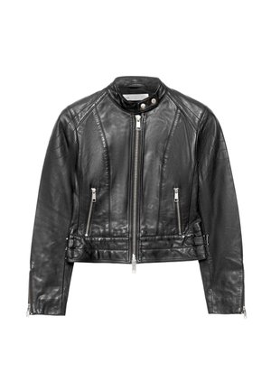 AllSaints, COMET JACKET - Кожено яке - black