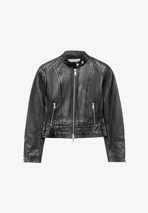 AllSaints, COMET JACKET - Кожено яке - black