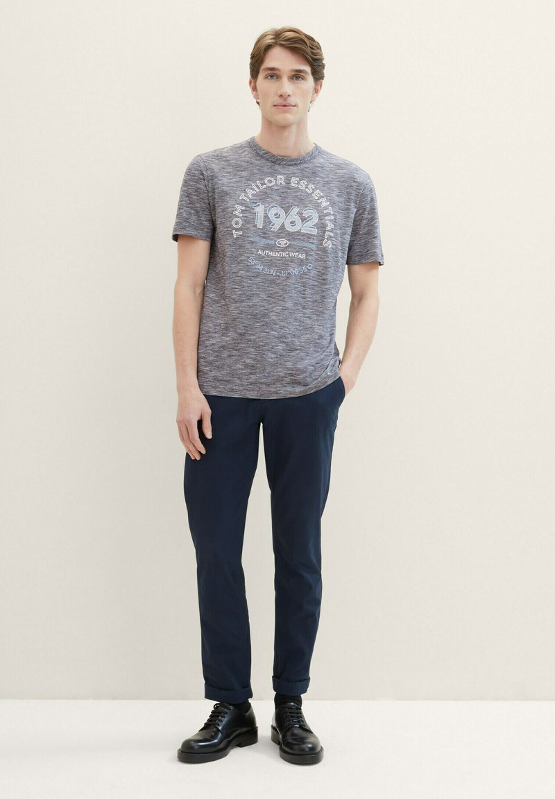 Pantalón Sudadera Corto Con Estampado - Azul/Tie-dye - NIÑOS | H&M ES
