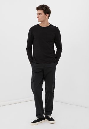 Finn Flare, Long sleeved top - black
