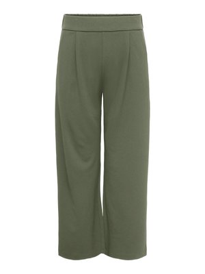 ONLY Carmakoma, HOSE CARSTILLA NORMAL GESCHNITTEN HOSE - Nohavice - smokey olive