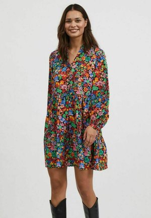 Shirt dress - black